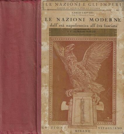 Le nazioni moderne dell'età napoleonica all'era fascista - copertina