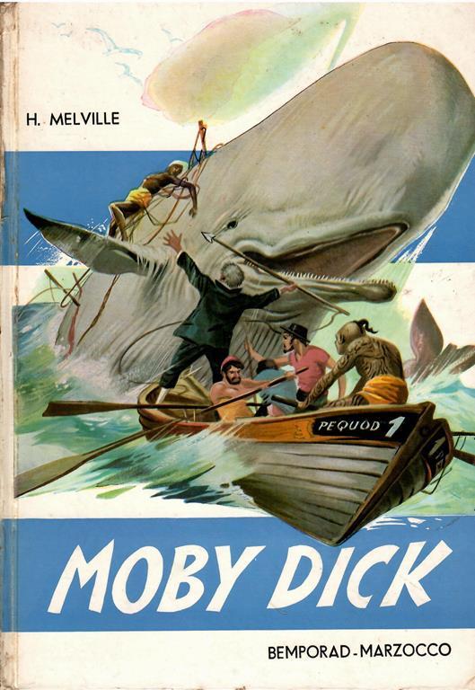 Moby Dick (La Balena Bianca) - Herman Melville - copertina