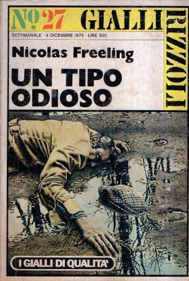 Un Tipo Odioso - Nicolas Freeling - copertina