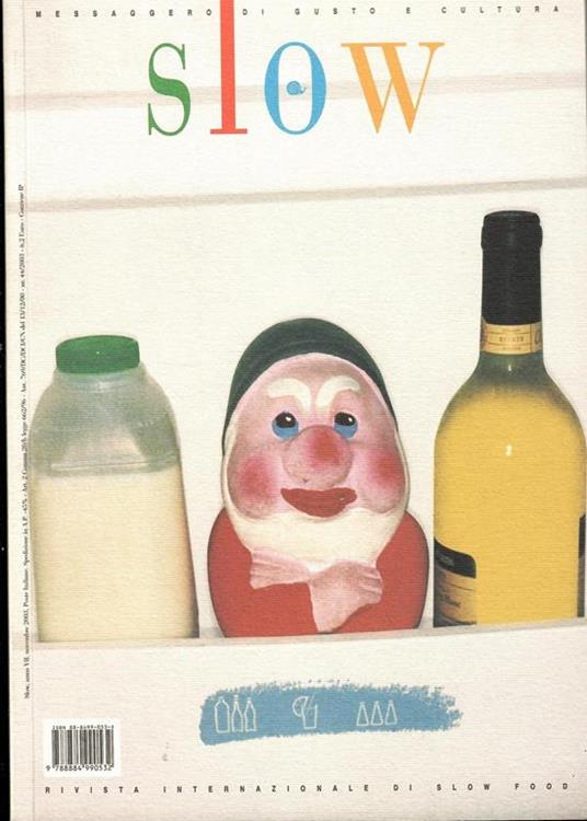 Slow Wine Rivista Internazionale di Slow Food Novembre 2003 - copertina