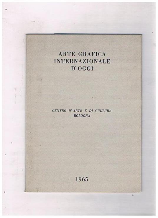 200 esemplari scelti dalla collezione Luca Crippa. Mostra fatta nel 1975 al centro d'arte e di cultura di Bologna. Opere di Morandi, Twombly, Arp, Calder, Marino Marini, G. Meloni, Rouault, Sironi, Cascella, Carrà, De Chirico, Picasso, Sutherland, Guttuso - Marco Valsecchi - copertina