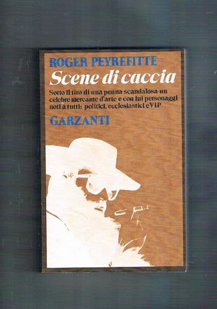 Scene di caccia - Roger Peyrefitte - copertina
