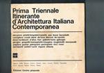 Prima triennale d'architettura italiana contemporanea