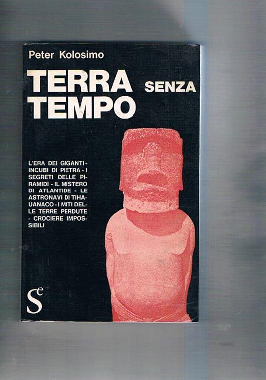 Terra senza tempo - Peter Kolosimo - copertina
