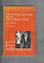 Twentieth-Century music: an introduction