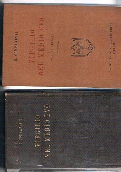 Virgilio nel medio evo. Vol. I-II - Domenico Comparetti - copertina