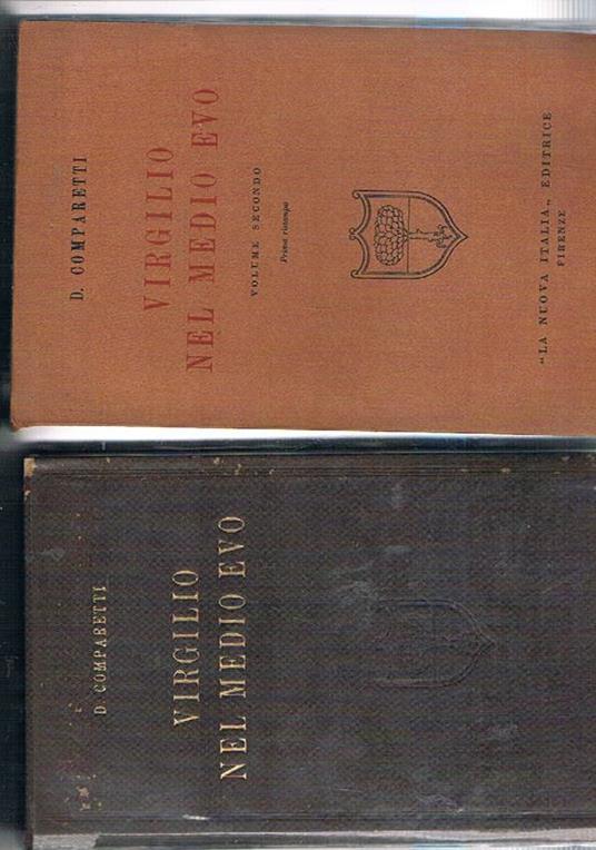 Virgilio nel medio evo. Vol. I-II - Domenico Comparetti - copertina