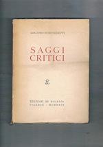 Saggi critici. Prima edizione
