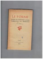 Le forme poesie. Prima edizione