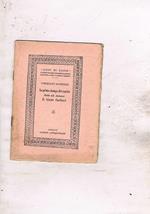 La prima stampa del sonetto Sole ed Amore di Giosuè Carducci. Coll. Amor di Libro piccole bibliografie monografiche raccolte a cura di Marino Parenti