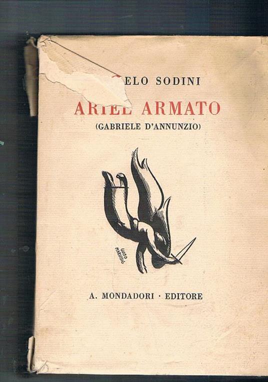 Ariel Armato (Gabriele D'Annunzio). Solo volume secondo - Angelo Sodini - copertina