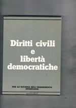 Diritti civili e libertà democratiche. Per la riforma dell'ordinamento giudizario