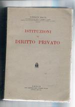 Istituzioni di diritto privato