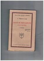 Saggi di educazione (gli altri)