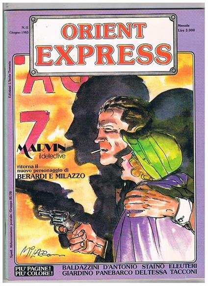 Orient Express anno II° n° 11 giugno 1983 - copertina