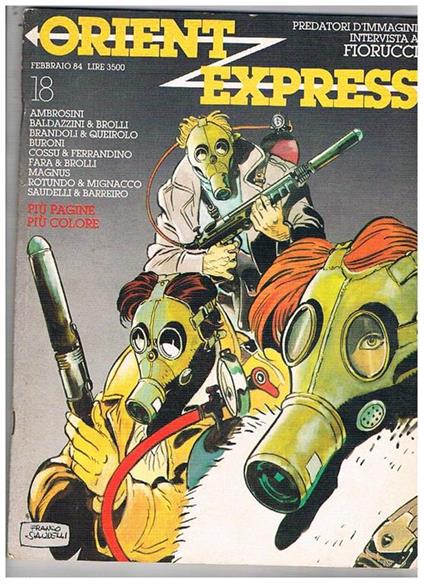 Orient Express n° 18 febbraio 1984 - copertina