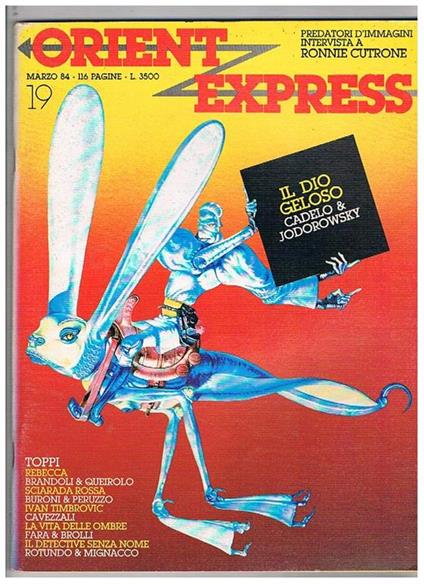 Orient Express n° 18 marzo 1984 - copertina