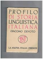 Profilo di storia linguistica italiana