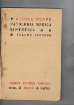 Patologia medica sintetica. Vol. I-III