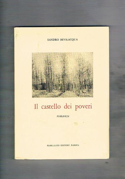 Il castello dei poveri. Romanzo. Prima edizione - Sandro Bevilacqua - copertina