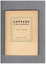 Lettere a una sconosciuta