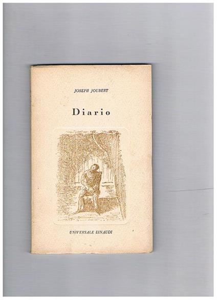 Diario, a cura di Mario Escobar - Joseph Joubert - copertina