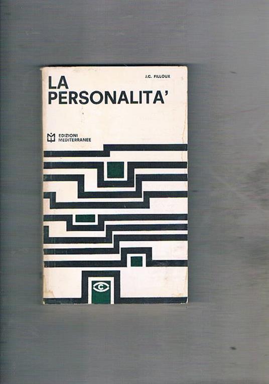 L personalità - Jean-Claude Filloux - copertina