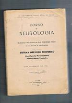 Corso di neurologia. Sistema nervoso periferico: Nervi, spinali, encefalici, sistema neuro-vegetativo. Morfogenesi delle lezioni del prof. V. Virno. Anno accademico 1943-44