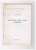 Escatologia nella Lauda jacoponica