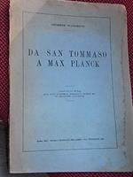 Da san Tommaso a max Plank. Estratto