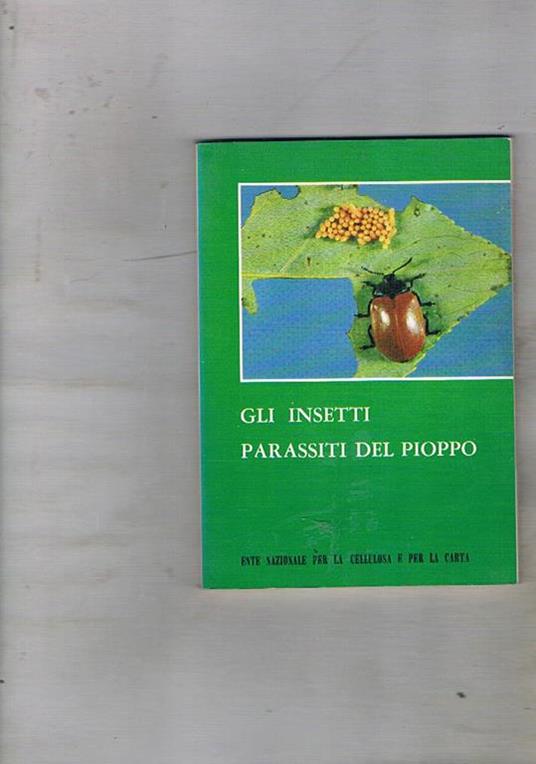 Gli insetti parassiti del pioppo - copertina