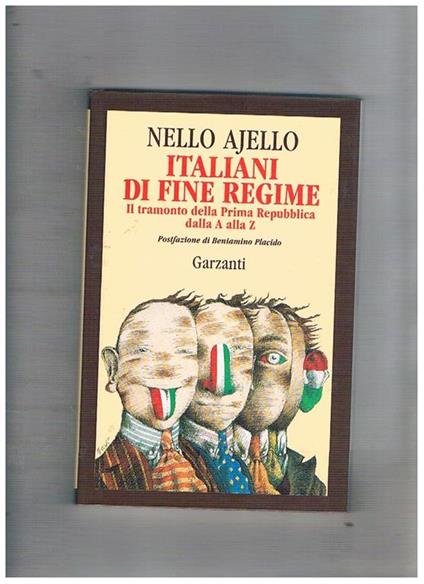 Italiani di fine regime - Nello Ajello - copertina