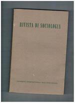 Rivista di Socilogia, rivista quadrimestrale n° 1, 2, mag-dic. annata completa e prima 1993. Unito n° 3 del secondo anno gen-apr. 1964