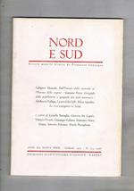 Nord e Sud rivista mensile. Disponiamo dei mesi luglio e ottobre del 1974