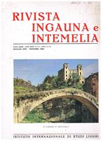 Rivista Ingauna e Intemelia anni 34°-35° genn. 1979 - dic. 1980. Studi preliminari sul castello di Dolceacqua manoscritti liturgici conservati a Genova, savona, Albenga, Ventimiglia Genova e Finale nella seconda metà del sec. XVI prestiti greci nella term