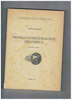 Profilo storico politico del'Africa