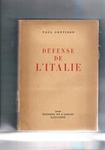 Dèfense de l'Italie