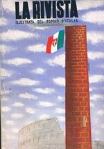 La Rivista illustrata del popolo d'Italia. Anno XIV aprile 1936. Tra gli articoli. L'italia In A.O. alla fiera di Milano ecc