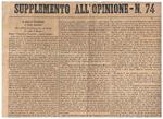 Supplemento all'opinione n° 74 del 1850. Che riguarda uno scritto di carlo Poerio à suoi giudici (nel giudizio di sottoposizione ad accura per reato di lesa maestà)