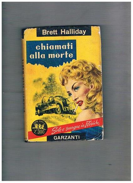 CHiamati alla morte - Brett Halliday - copertina