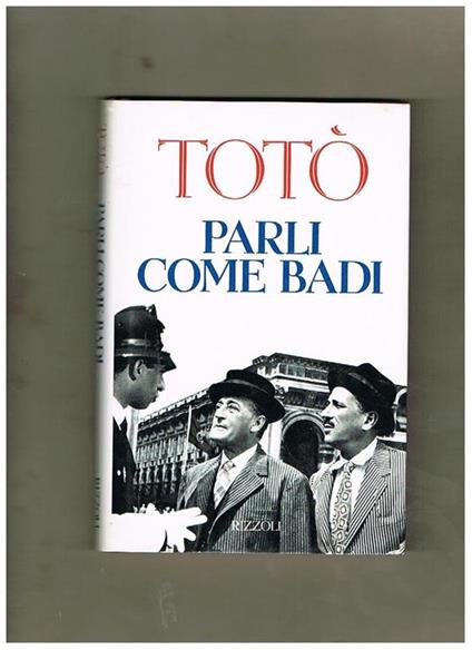 Parli come badi - Totò - copertina