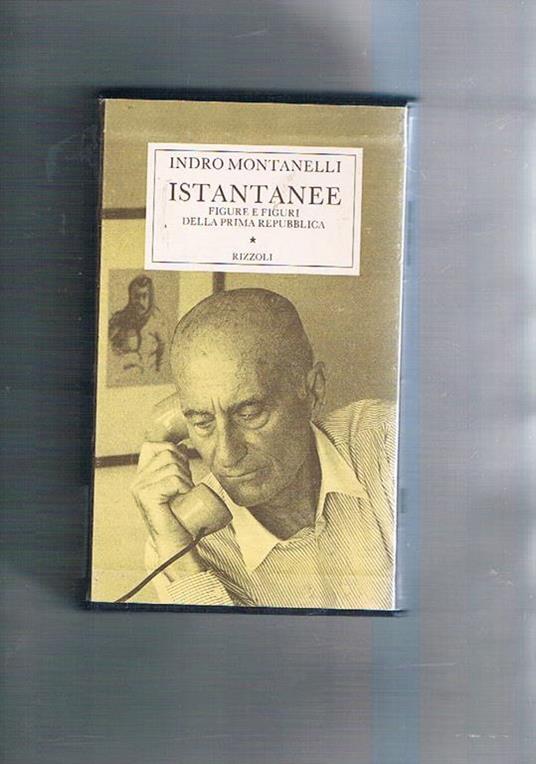 Istantanee - Indro Montanelli - copertina