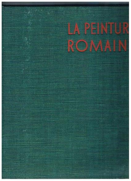 La peinture romaine - Amedeo Maiuri - copertina