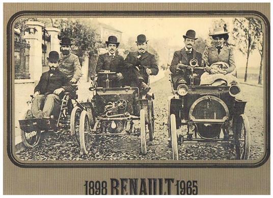1898 Renault 1965 - Richard Yves - copertina