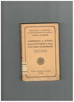 Compendio di storia delle istituzioni e delle dottrine politiche, dal principio dell'epoca moderna ai nostri giorni