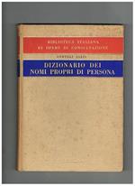 Dizionario dei nomi propri di persona