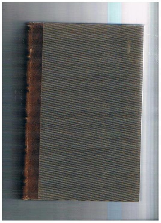 La Civiltà Cattolica anno 7° terza serie vol. 4°, contiene: Musica religiosa dell'ontologismo malebranchiano delle opere inedite di Vincenzo Gioberti la buona e la rea stampa ecc - copertina