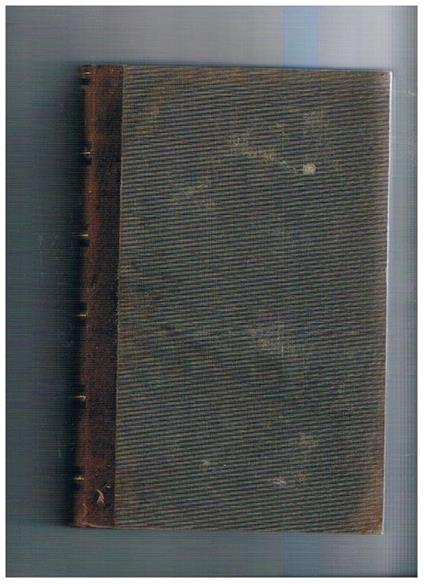 La Civiltà Cattolica anno 9° terza serie vol. 10°, contiene: i regicidi al tribunale le missioni cattoliche e protesanti nell'i India dopo le rivolte esistenza del principio vitale una discussione parlamentare e le speranze d'Italia ecc - copertina
