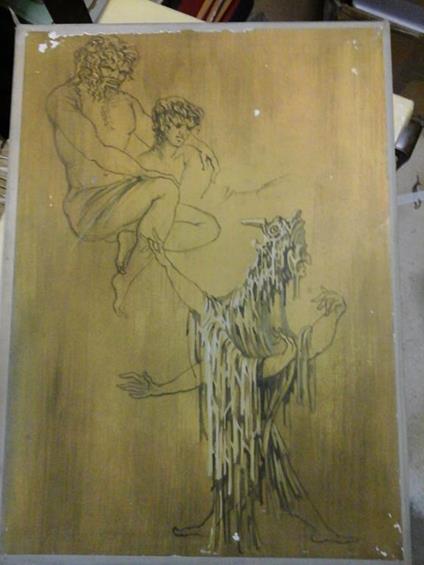 Satiricon introduzione e versione italiana di G. A. Cibotto. Tavole di fabrizio Clerici. Testo anche in latino - Arbitro Petronio - copertina