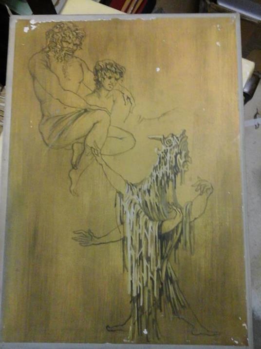 Satiricon introduzione e versione italiana di G. A. Cibotto. Tavole di fabrizio Clerici. Testo anche in latino - Arbitro Petronio - copertina